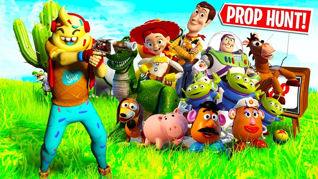 *PROP HUNT* Nuevo Modo de Juego FORTNITE TOY STORY | HERNY