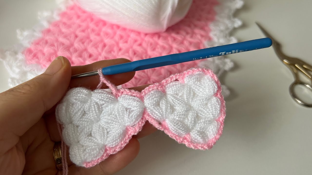 ŞEKER GİBİ OLDU 🍬 Bebekler için Kolay Kare Lif Modeli / Easy Crochet Baby Washcloth / Basit Lif