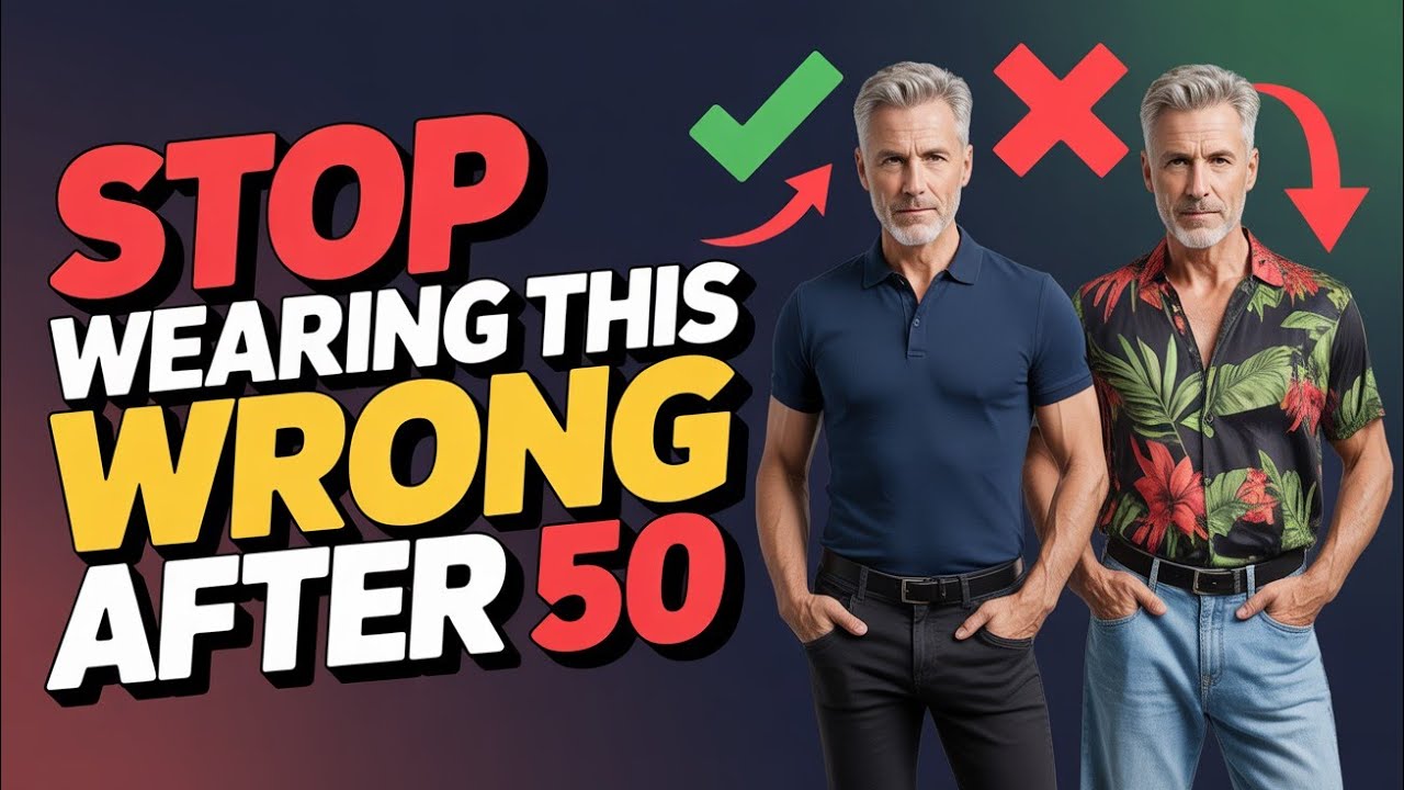 STOP Wearing This After 50 | 8 Fashion Mistakes Every Man Must Avoid in 2025