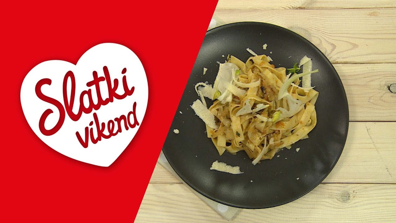 Tagliatelle s povrćem i pestom
