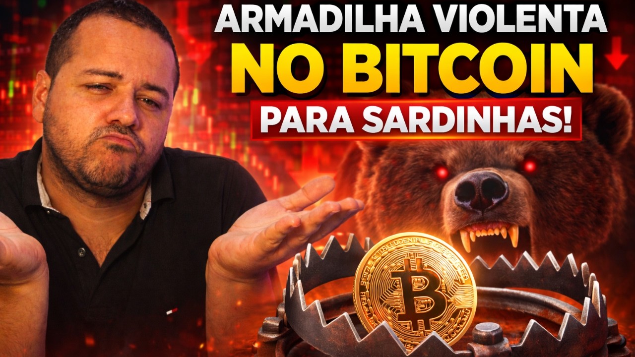 BITCOIN SOBE CAINDO E CAI SUBINDO !
