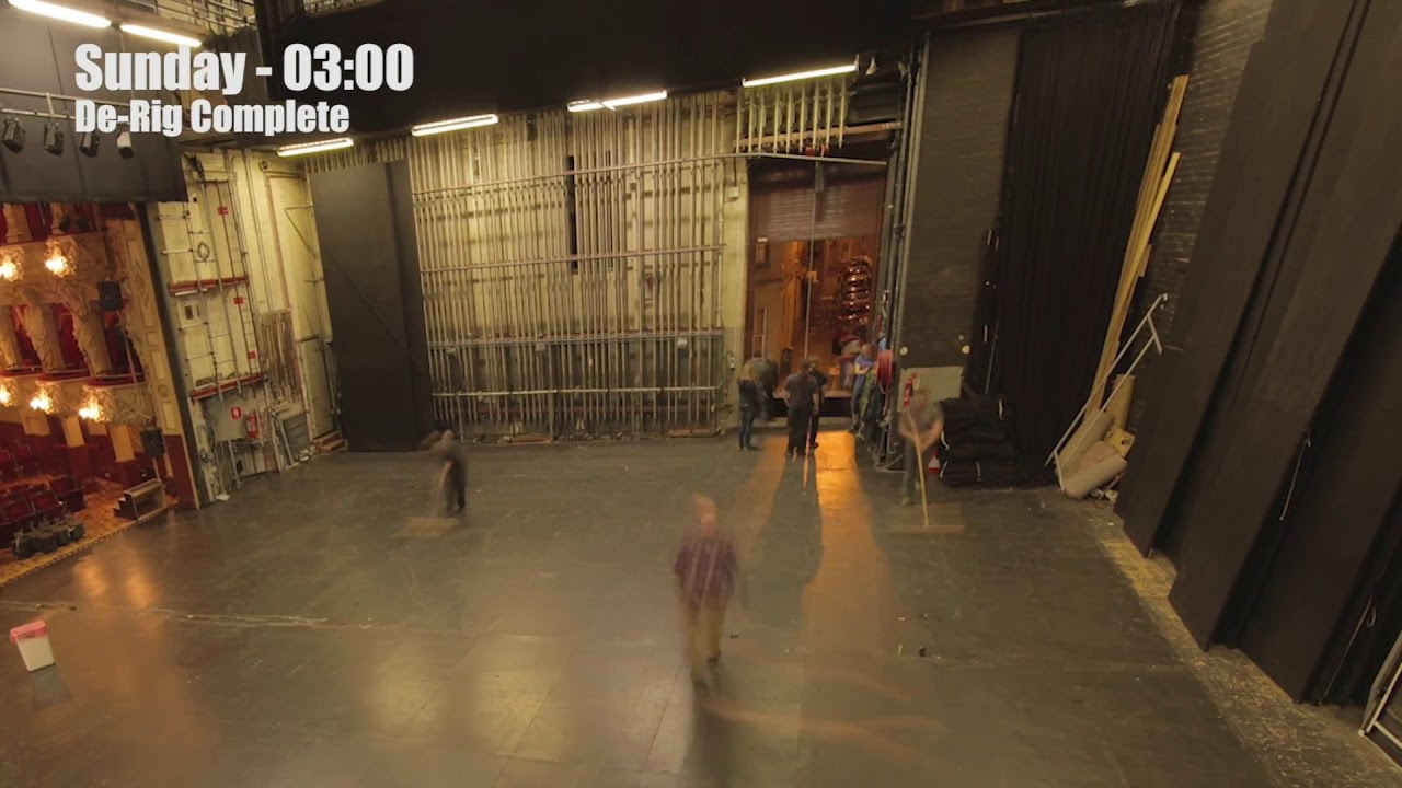 How does a get-in/out work in a theatre? Join us behind-the-scenes | Raise the Curtain