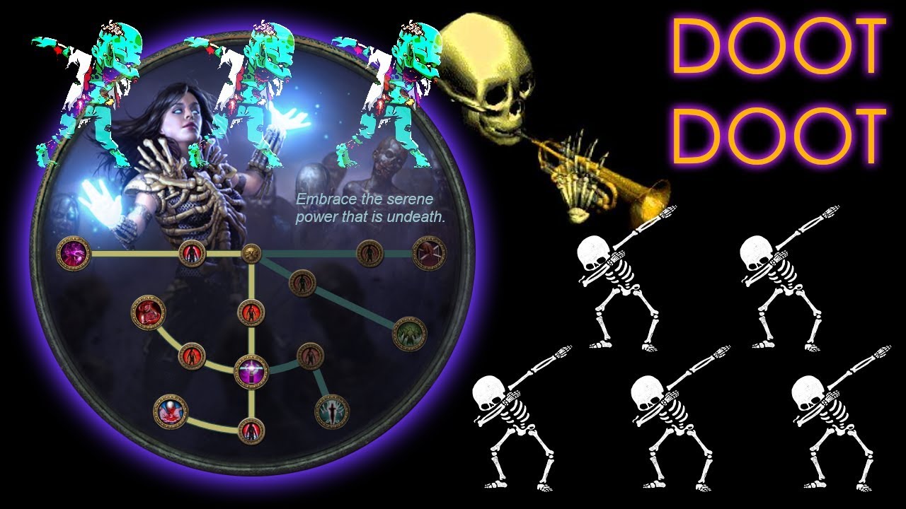 Path of Exile Build Guide: Ultimate Zoo Summoner - Baron Necromancer - All Content Viable