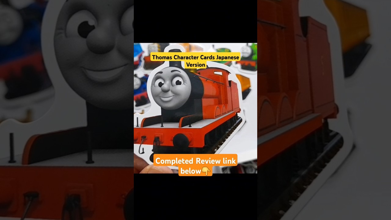 Thomas & Friends Cards, Japanese Edition Review #thomasthetankengine #thomasandfriends