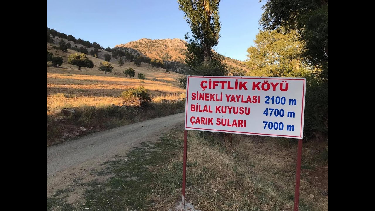 CIFTLIK KOYU   ESKI  YOL  TARIFI  21.7.22