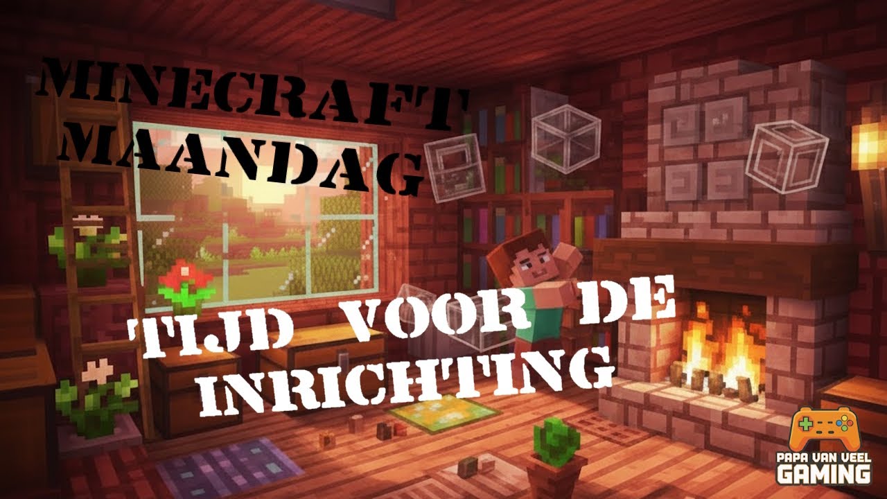 Hoe richt jij een Minecraft huis in? | MINECRAFT MAANDAG