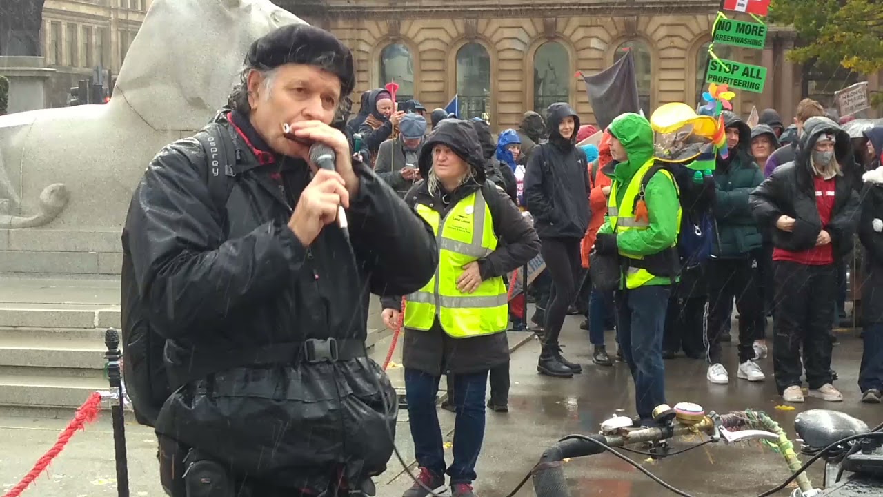 Global Day of Action for Climate Justice  - Glasgow with Rory McLeod