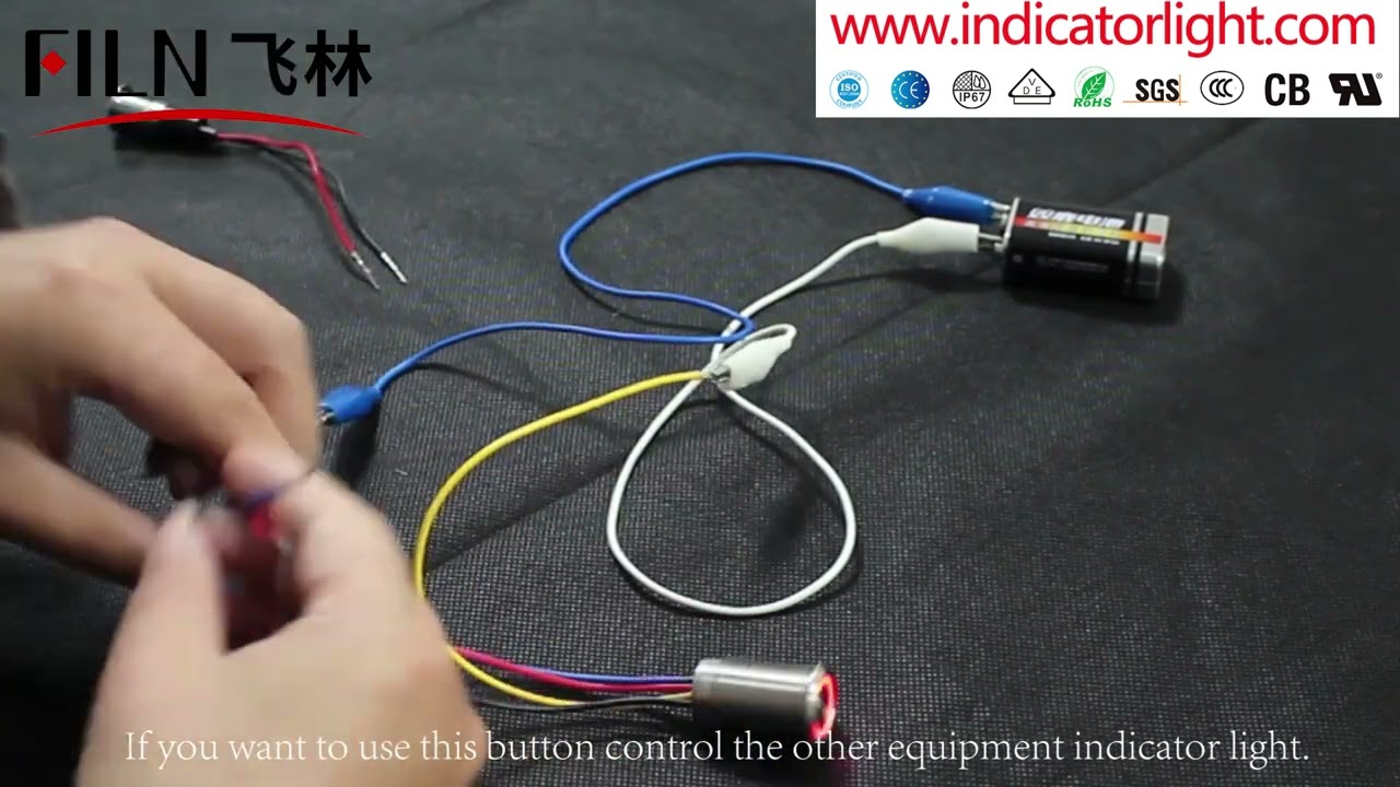 FILN Two-color Touch Push button Switch Introduction and Wiring