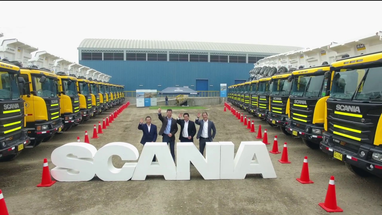 Scania entrega unidades Heavy Tipper