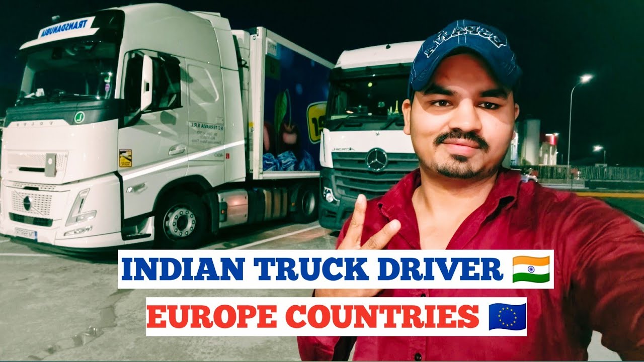 यूरोप ट्रक ड्राइवर vlog Hindi 🔥| indian Truck Driver in Europe countries 🇮🇳🇪🇺 😍 | #Famouskaro53 👍🙏