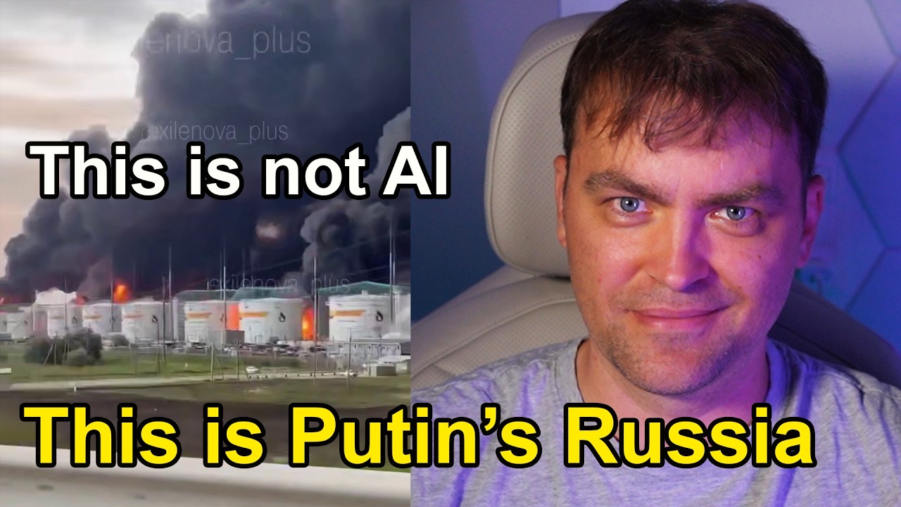 Update from Ukraine | Amazing! The Biggest Russian Oil and Fuel Storage Was Kaboomed by Ukraine