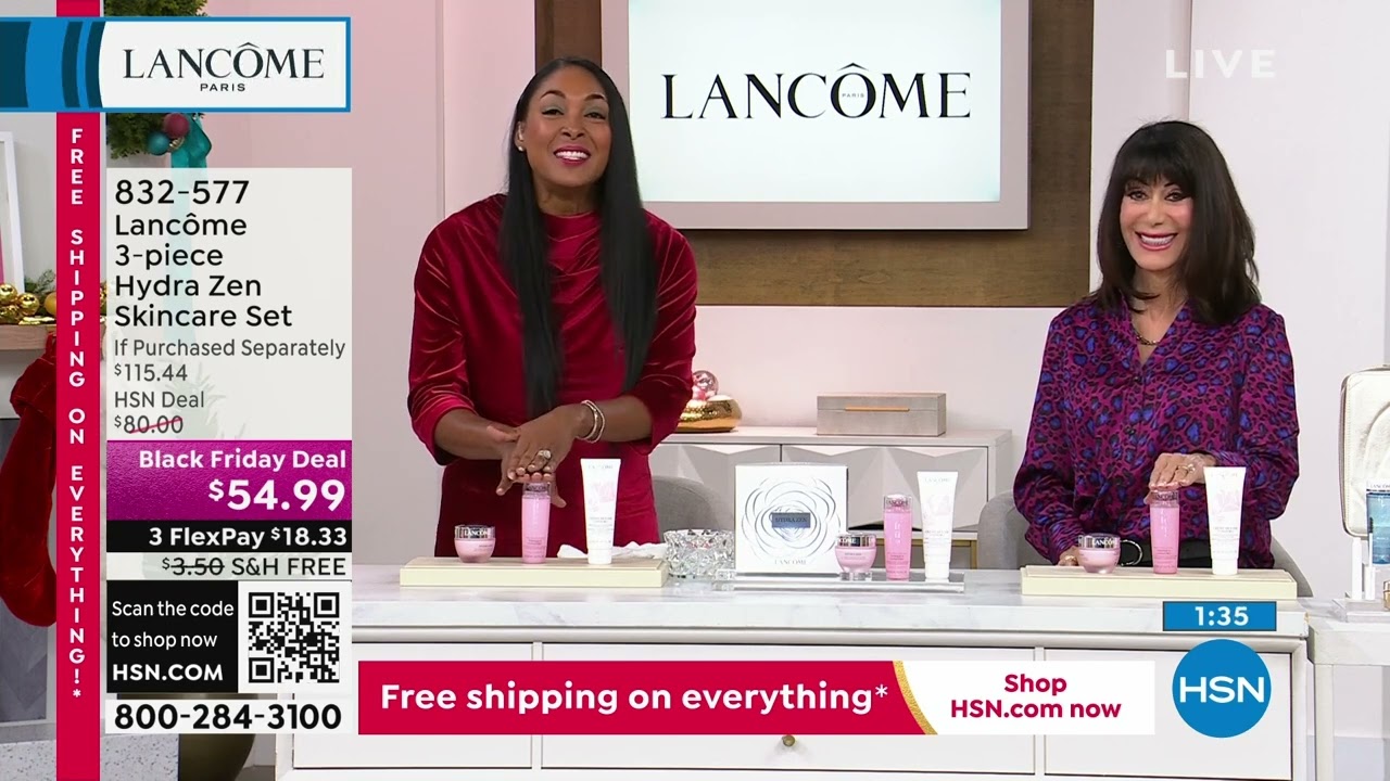 Lancme 3piece Hydra Zen Skincare Set