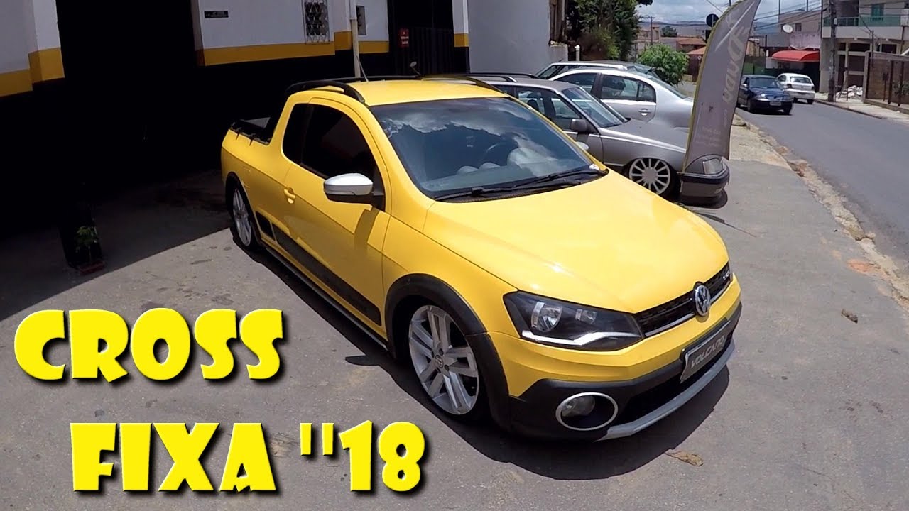 SAVEIRO CROSS RODANDO DE FIXA DE ARO 18
