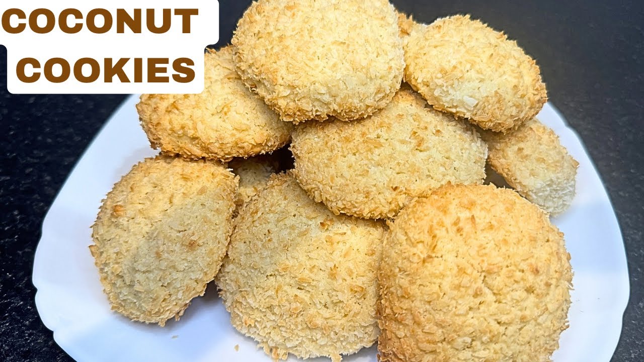 BEST COCONUT COOKIE RECIPE! 🥥🍪 Easy & Delicious Homemade Treats