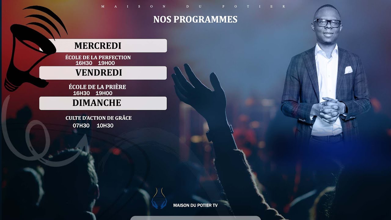 ÉCOLE DE LA PRIÈRE 09 JANVIER 2026