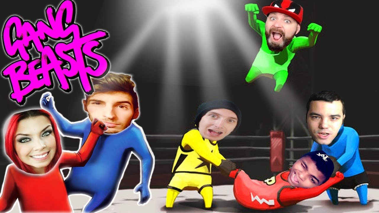 ME PARTO EL PECHO DE LA RISA CON ESTOS GOLPES!! GANG BEASTS Patty Dragona