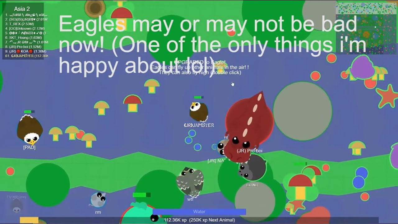 *BRAND NEW* MOPE.IO UPDATE (4 NEW BIRDS) // HOW TO USE THEM (Killing Compilation) (Jamster Reupload)