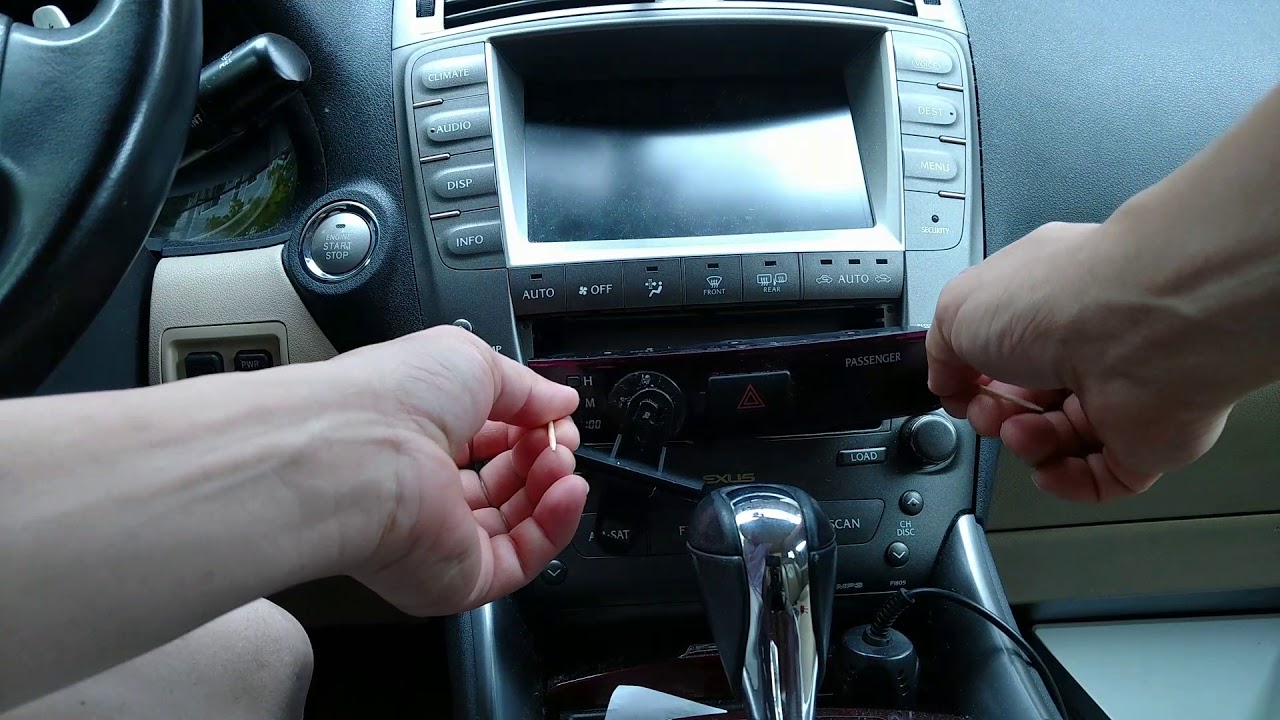 2008 Lexus is350 navigation update