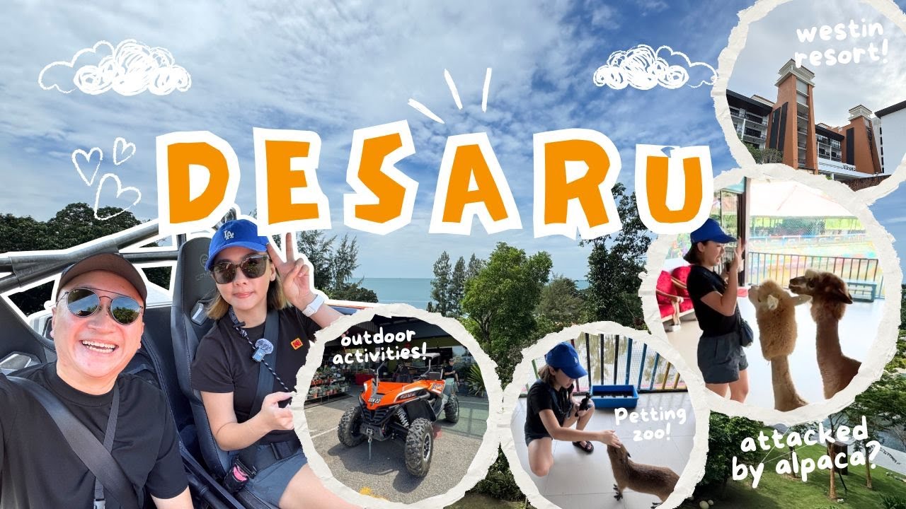 Birthday Road Trip to Desaru | Attacked by Alpacas at the Petting Zoo?