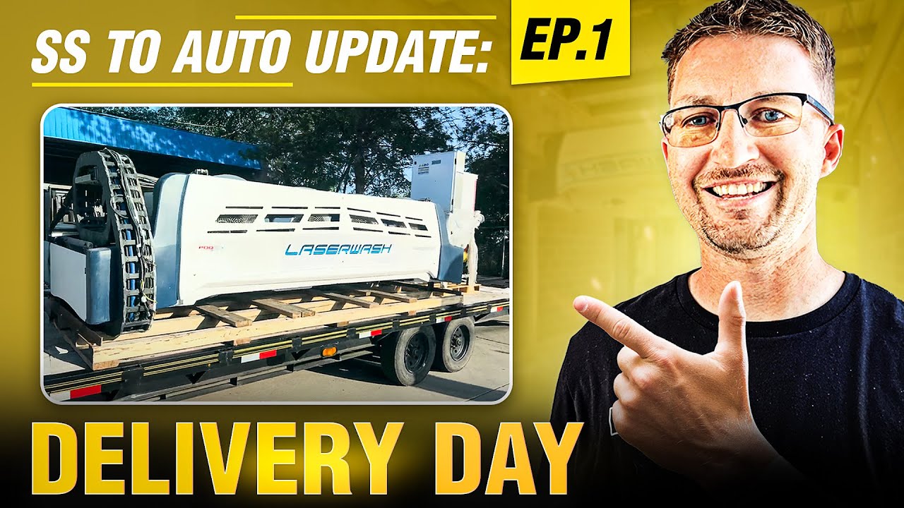 Self Serve to Automatic Car Wash Conversion | Episode 1: Taking Delivery of the Automatic