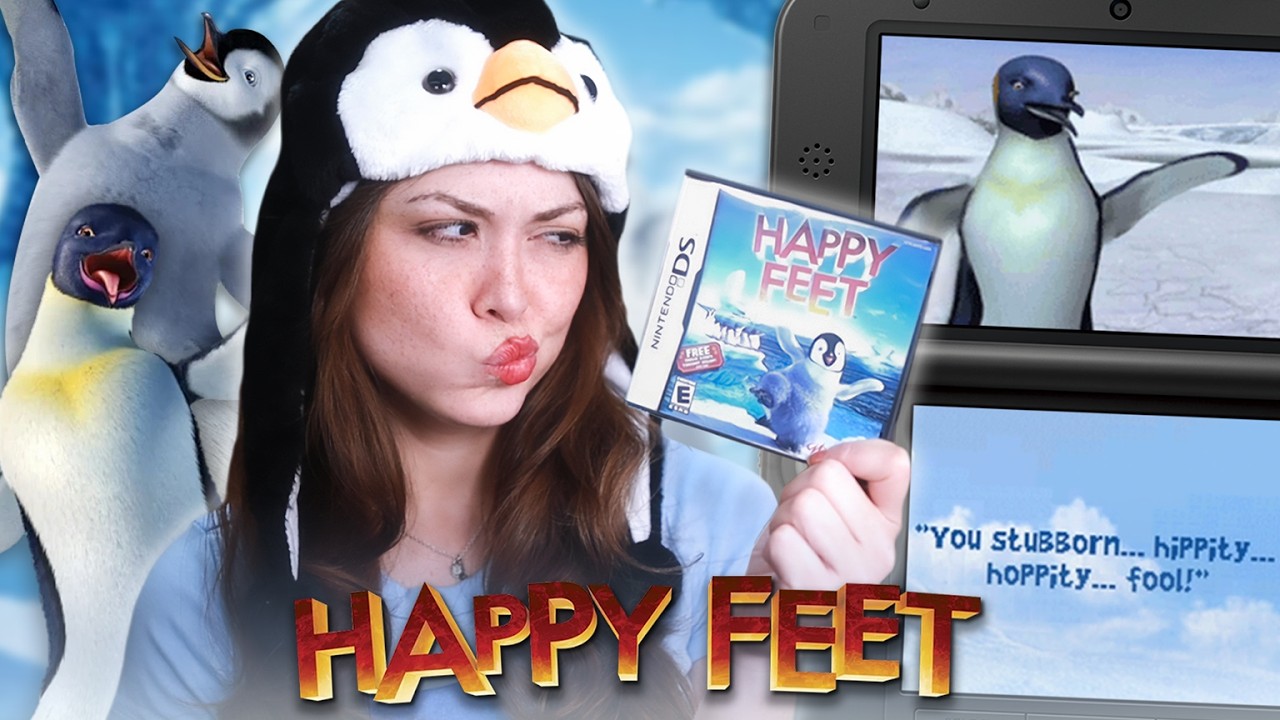 Игра Happy Feet DS просто... ужасна