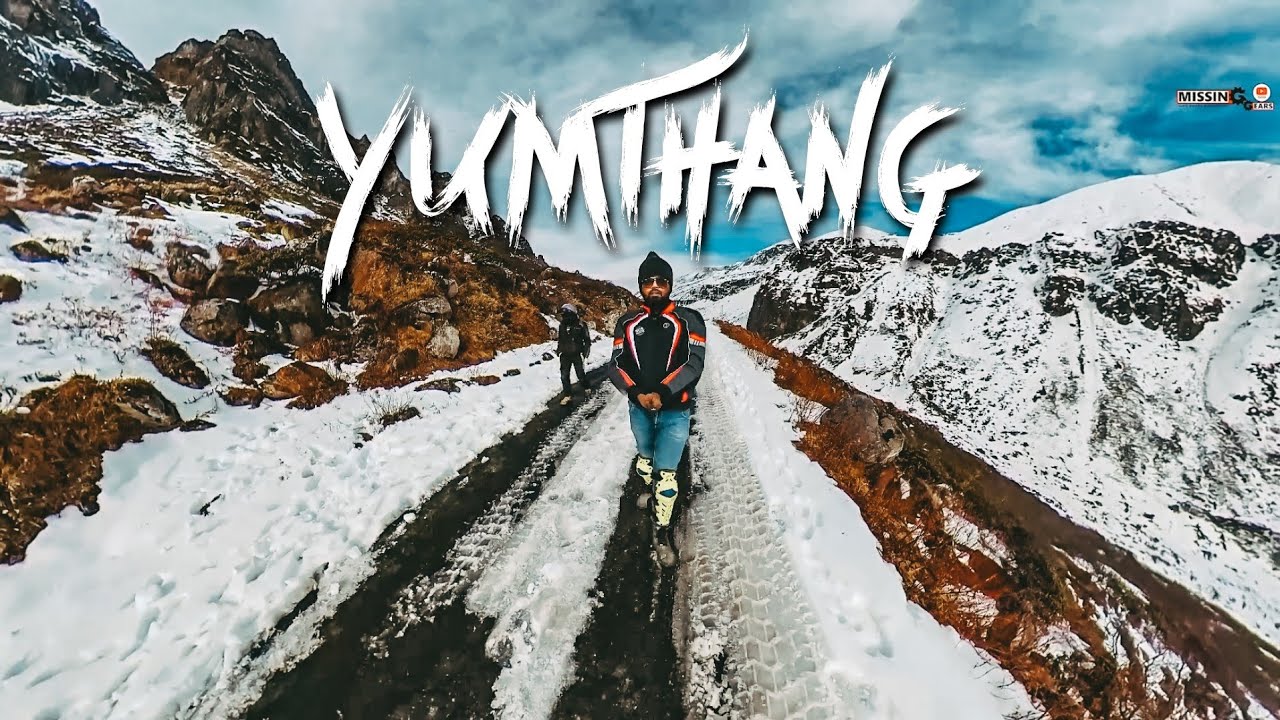 Yumthang Valley Sikkim - THE WHITE BEAUTY | NORTH SIKKIM WINTER RIDE 2020 EPISODE 4 | MISSING GEARS