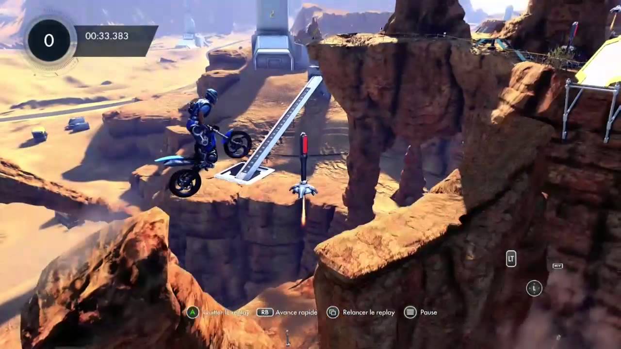 Xbox One : Trials Fusion : Sentier rocailleux (difficile)