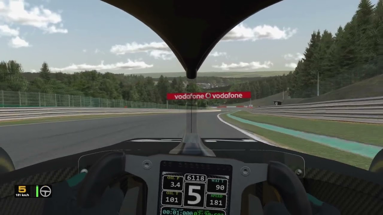 iRacing Onboard Lap: Formula 4 at Spa Francorchamps 23S3 FIA F4 Challenge
