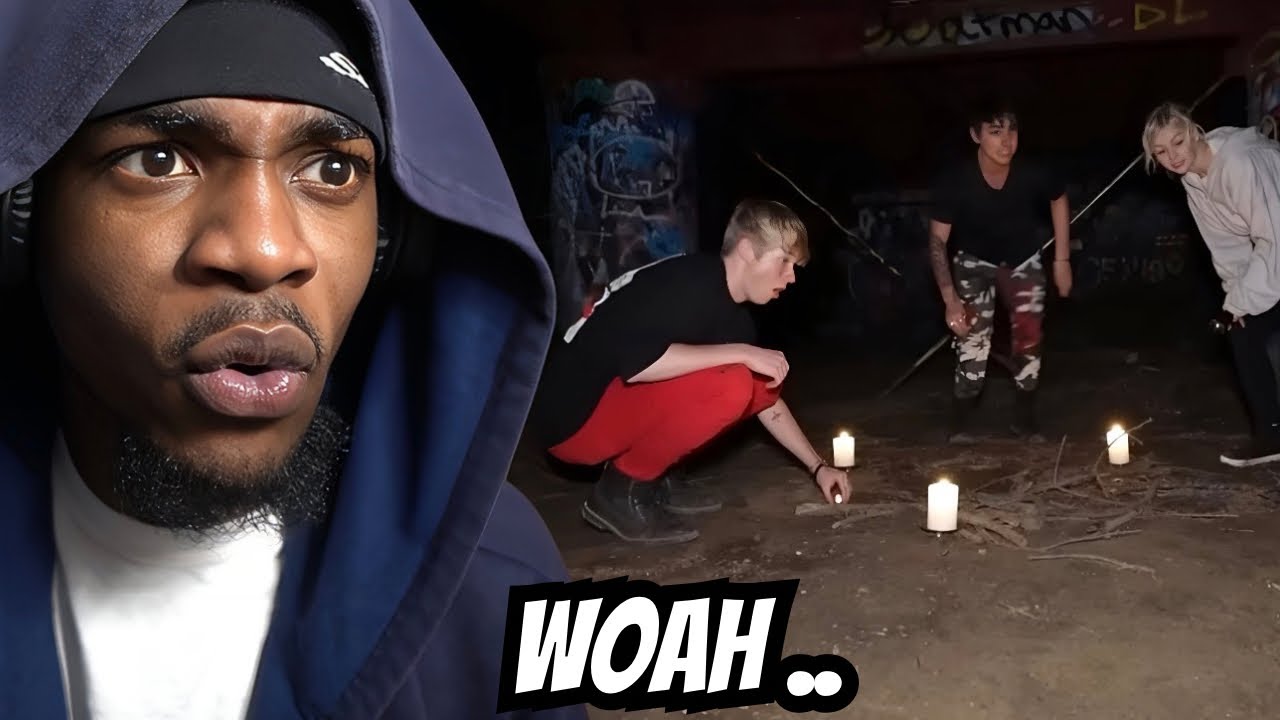 Metri Reacts to Sam & Colby The Demon on Goatman's Bridge (w/ KallmeKris)