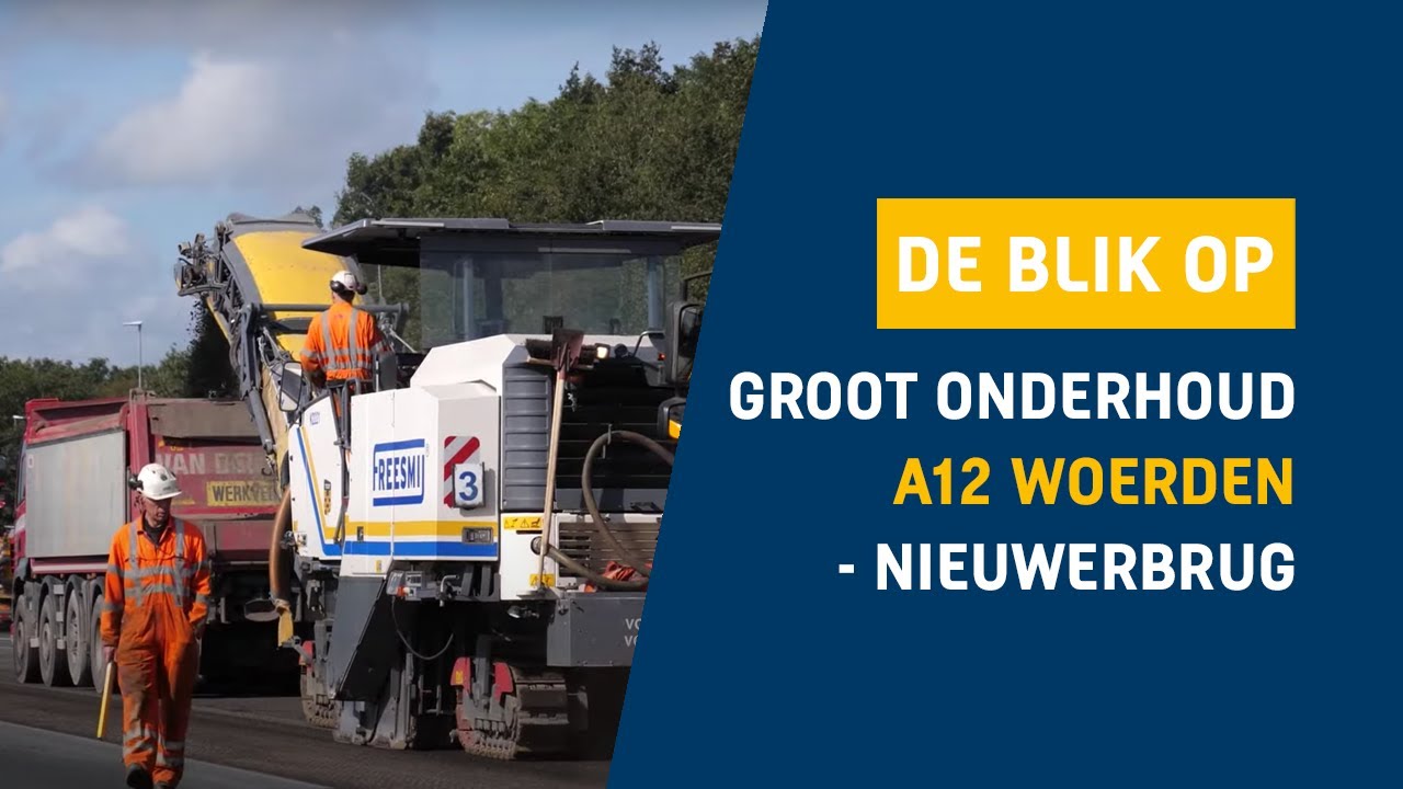 GROOT ONDERHOUD A12 WOERDEN | NIEUWERBRUG