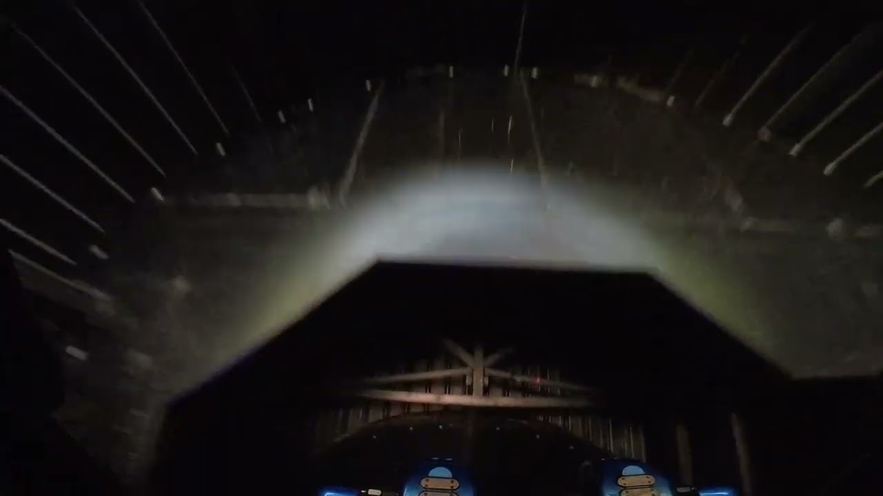 hyperspace mountain on ride pov at disneyland paris
