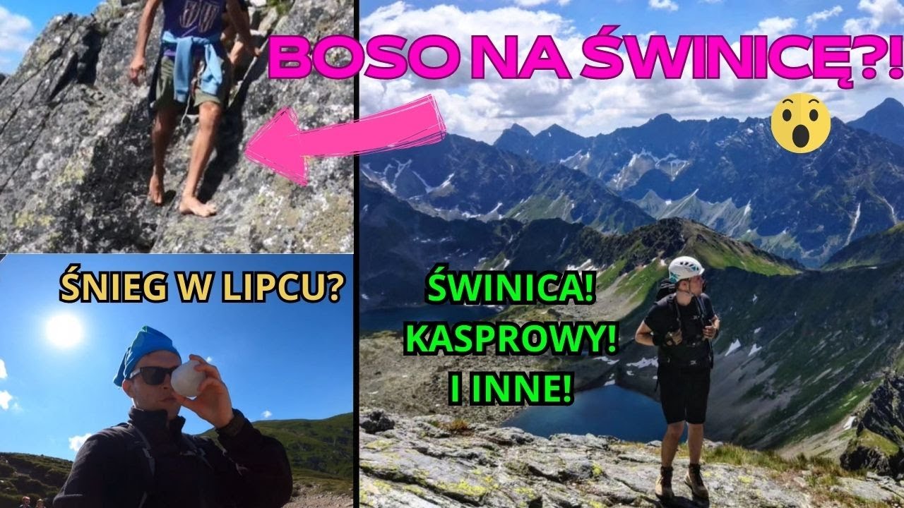 [VLOG] TATRY (KUŹNICE - HALA GĄSIENICOWA - ŚWINICA - KASPROWY WIERCH - HALA KONDRATOWA - KUŻNICE) 🌞🌄