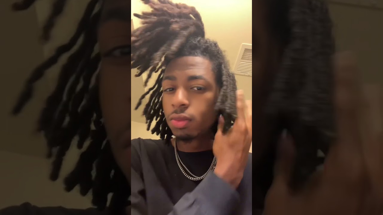 1 year of growing out sides hightop dreads to fullhead🥹 #dreads #hair #hightop #progression #sub