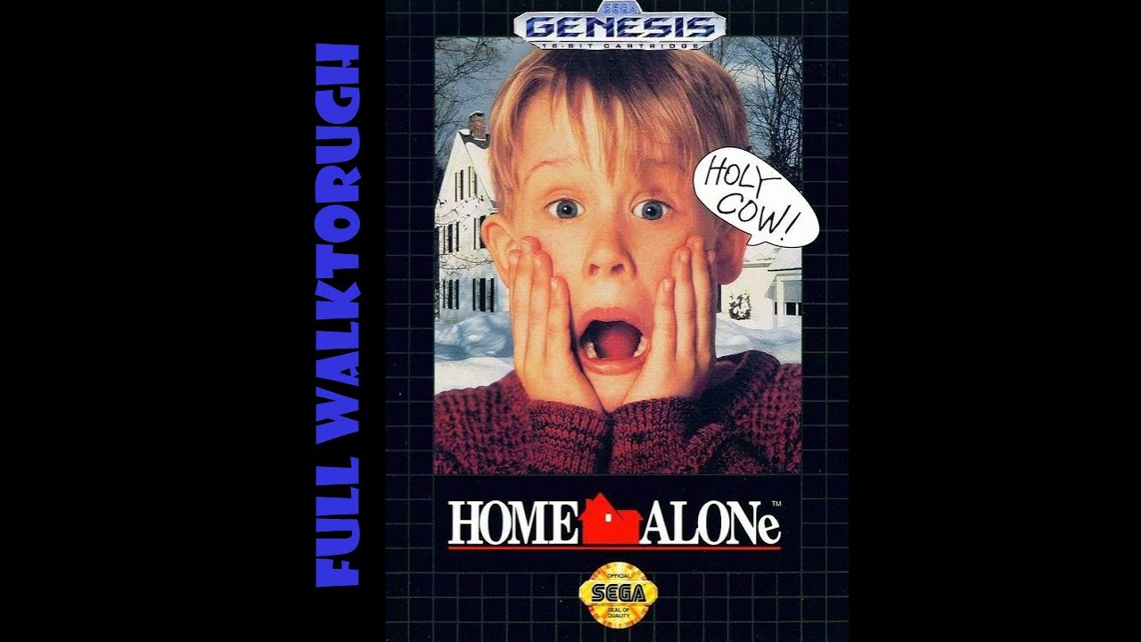 Home Alone (SEGA Genesis/Mega Drive) - Full Walktrough (no savesate or edit) no Commentary [FULL HD]