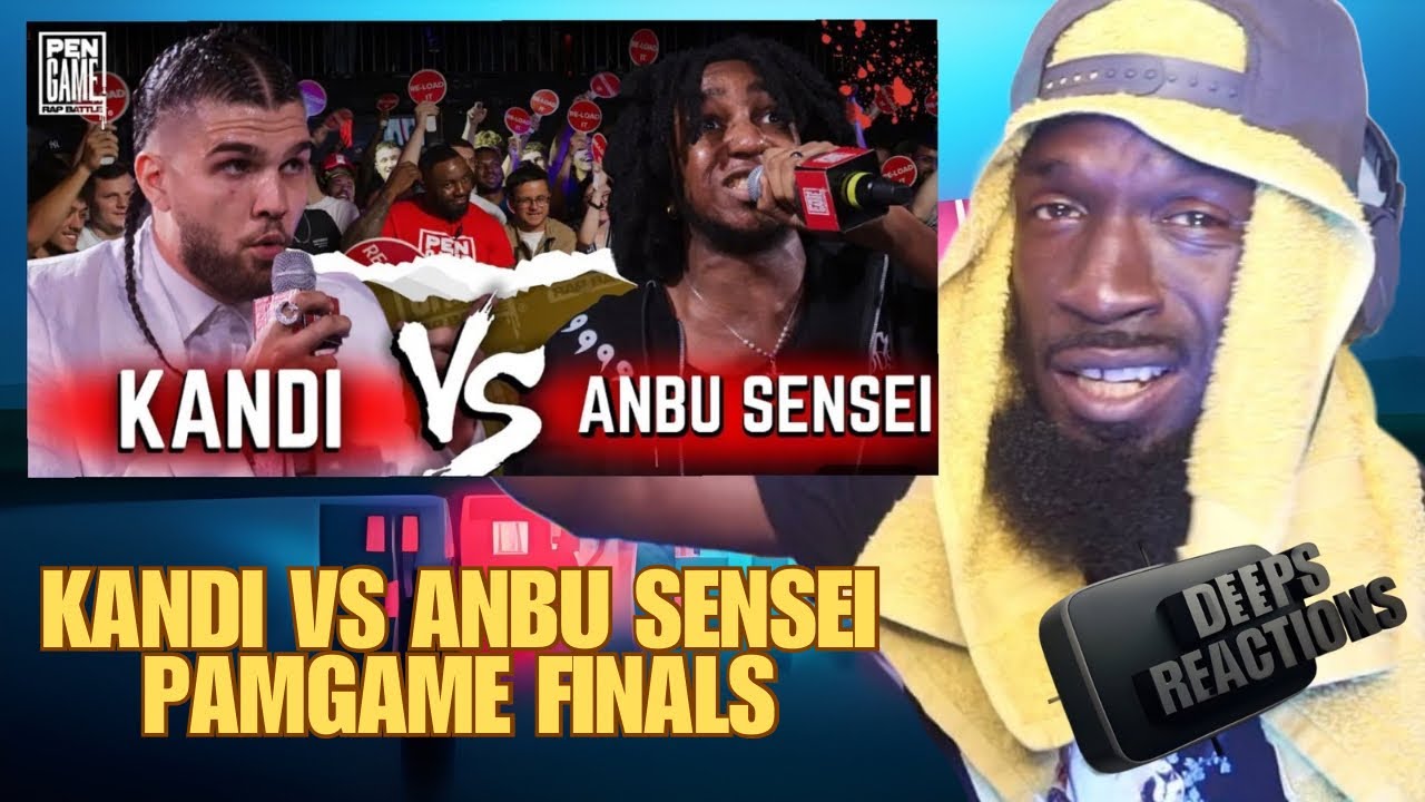 KANDI против ANBU SENSEI | PenGame Rap Battle 2025 | Deepsspeaks (реакция)