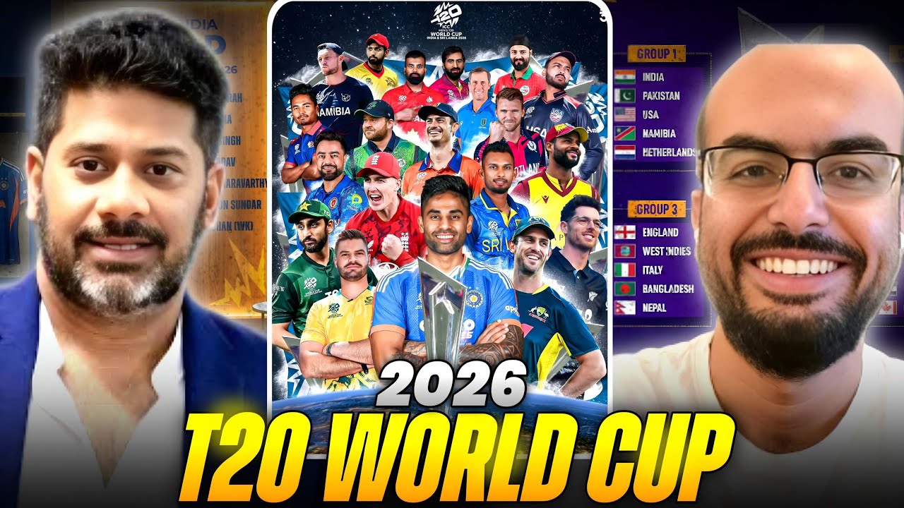 T20 WORLD CUP 2026 PREDICTIONS WITH VIKRANT GUPTA