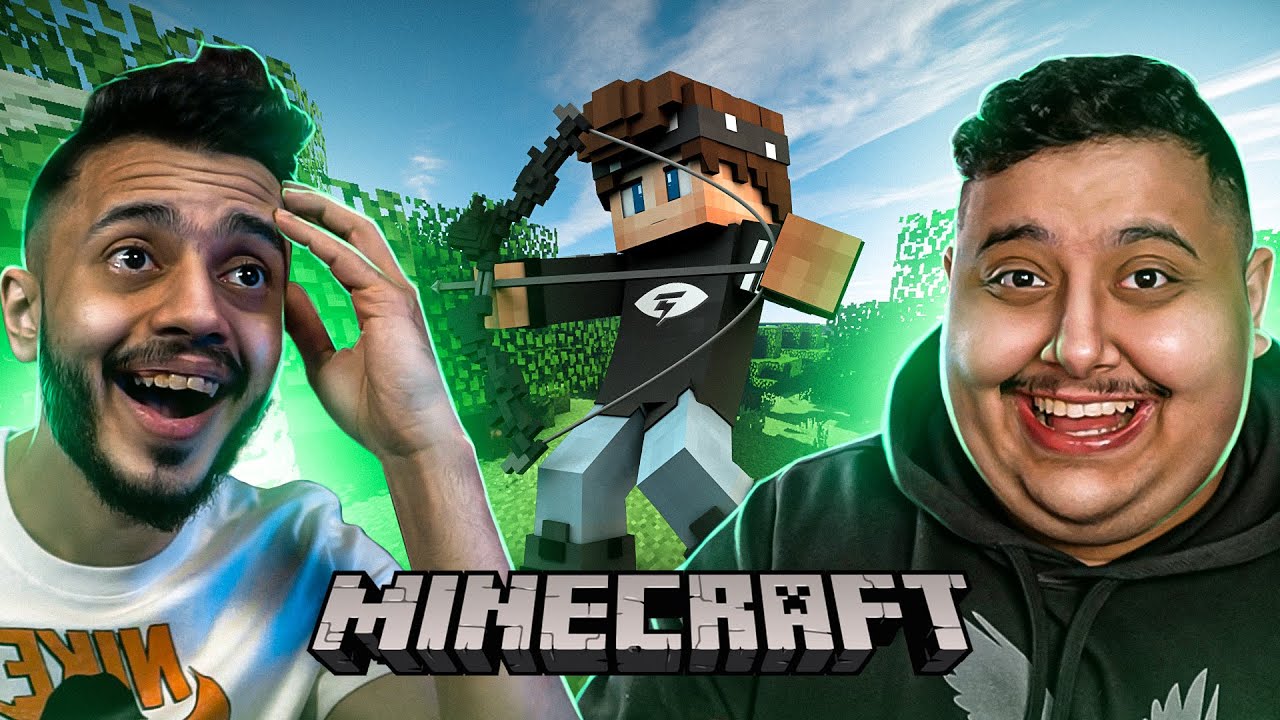 محترف ماين كرافت يعود من جديد 🤣 مع هنودي اوسوم || Minecraft #4