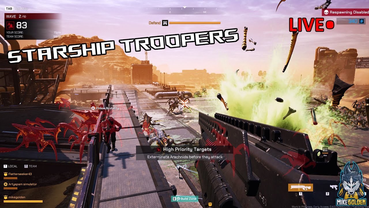 Boots On Ground | Starship Troopers Extermination Livestream