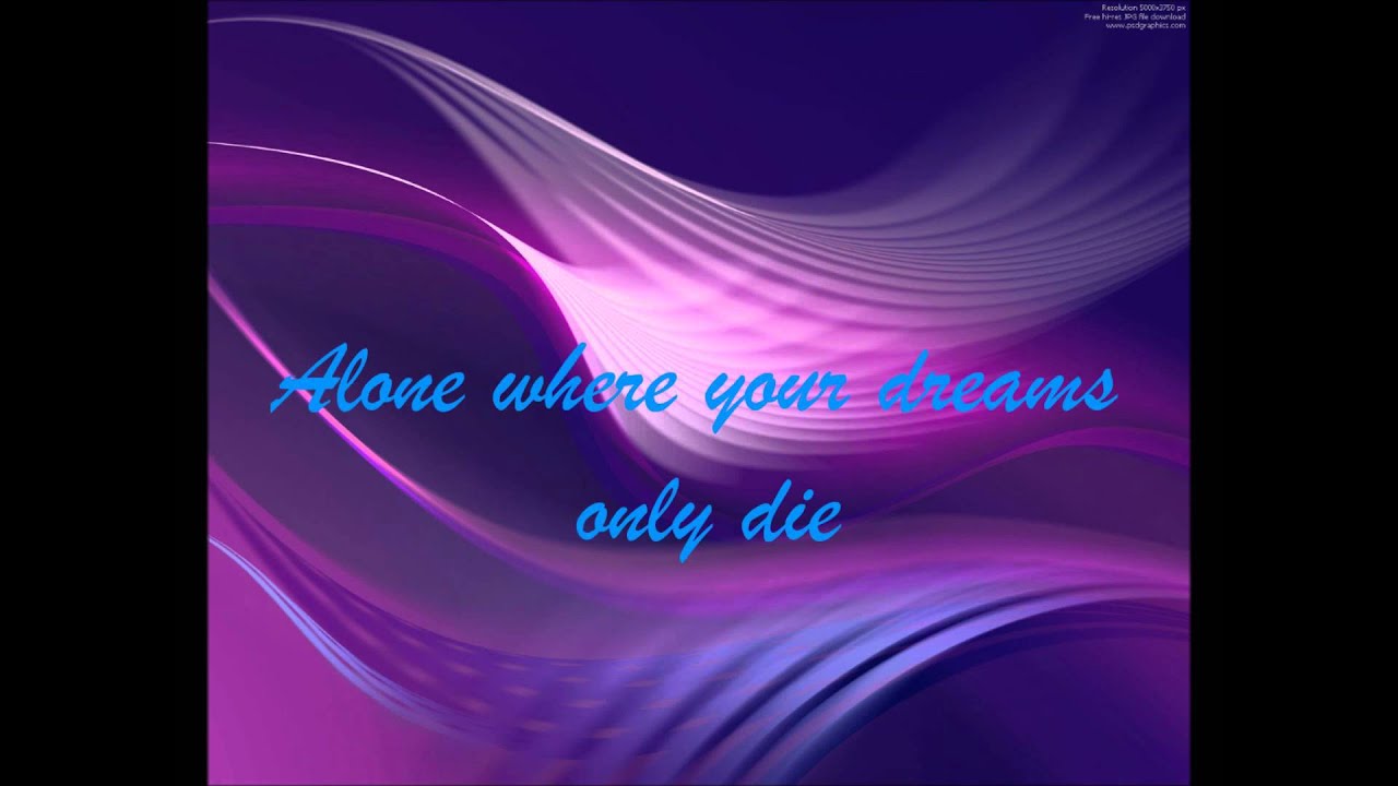 Human Emotion Lyrics on Screen