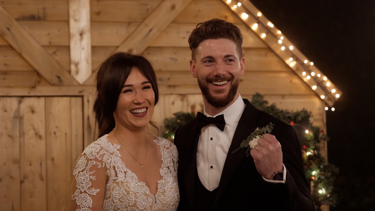 Catherine and Simon: Country House Wedding Video at Fawsley Hall, with Surprise Singing Waiter