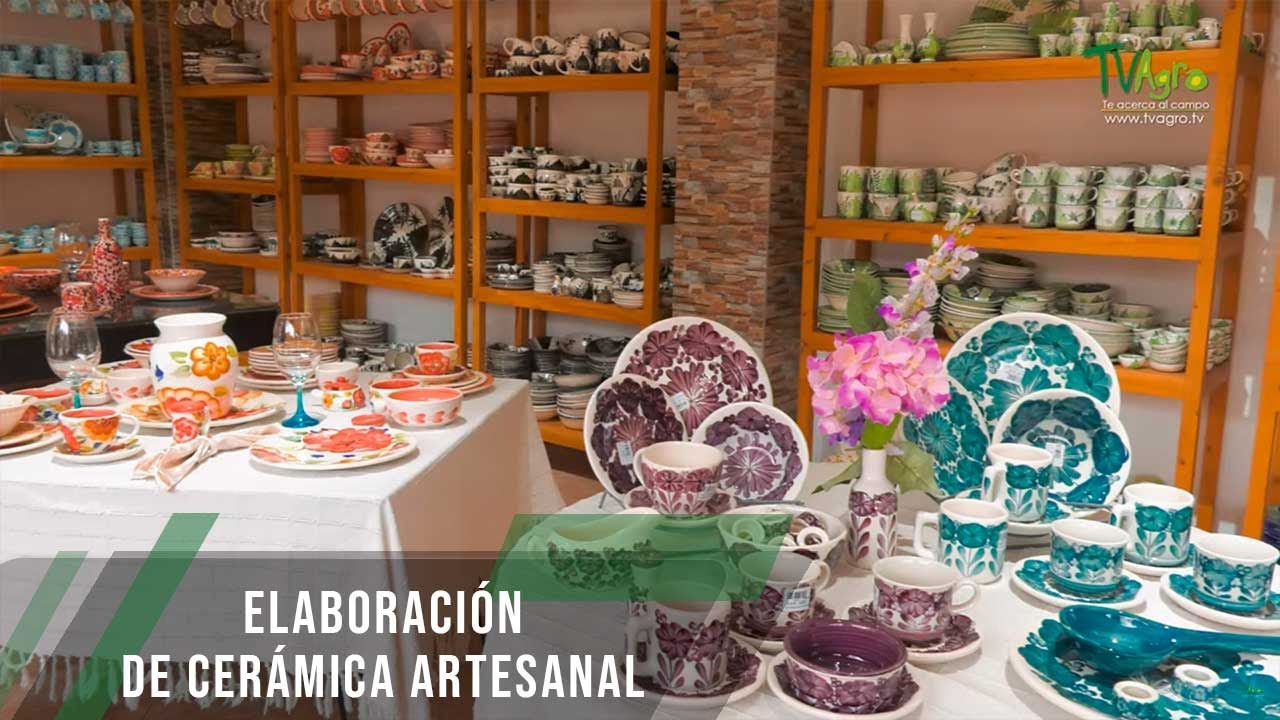 Elaboración de cerámica artesanal - TvAgro por Juan Gonzalo Angel Restrepo