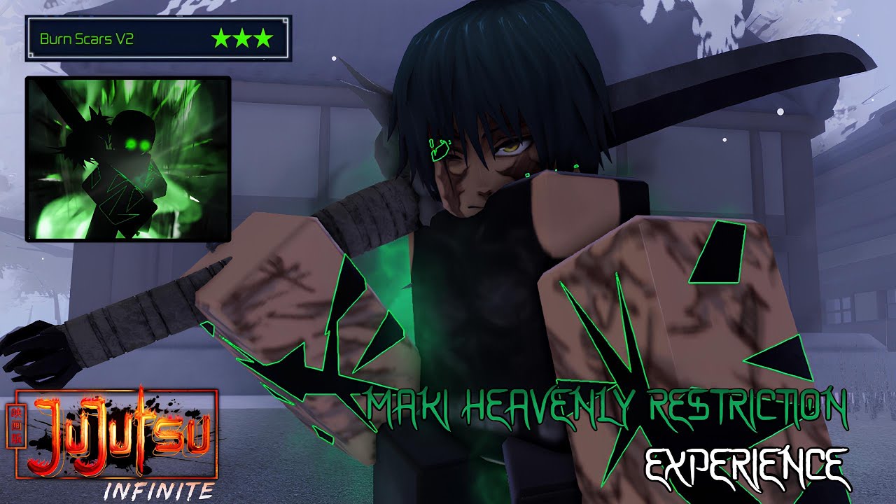 MAKI HEAVENLY RESTRICTION EXPERIENCE (JUJUTSU INFINITE)