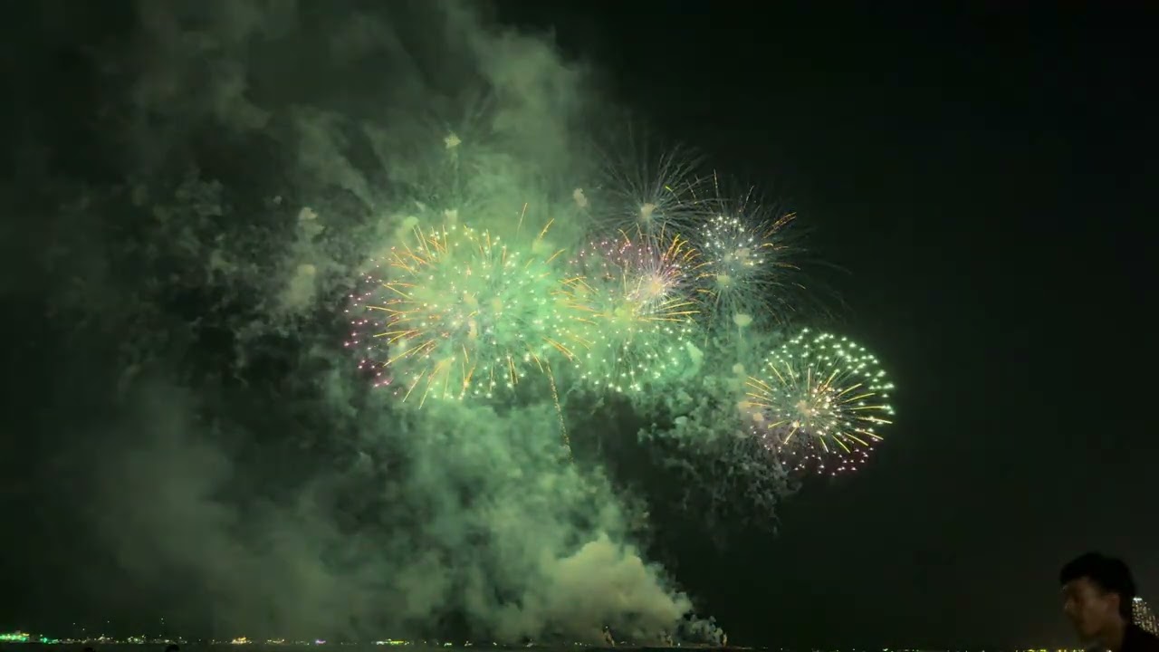 ✨ Pattaya International Fireworks Festival 2024 🎆📍 Pattaya Beach, Thailand | 🗓️ 29–30 November 2024