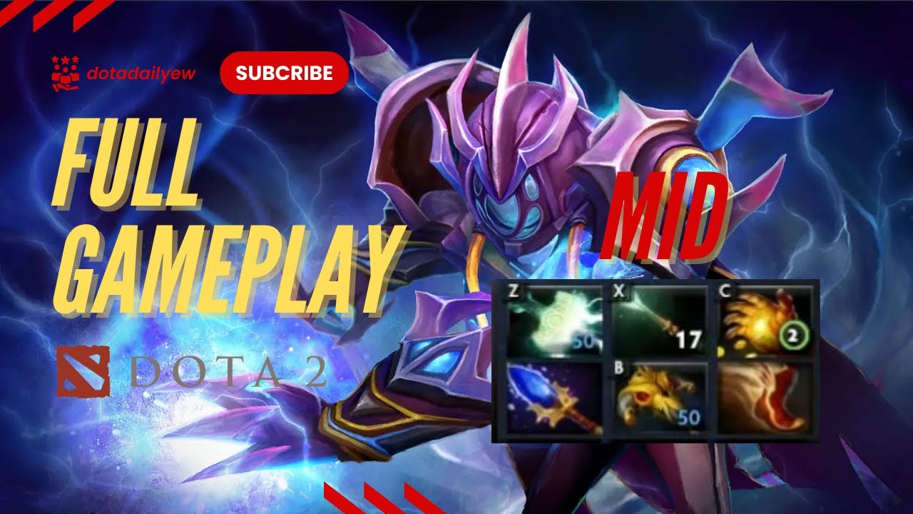 FULL GAME ARC WARDEN MID DOTA 2 patch 7.40c