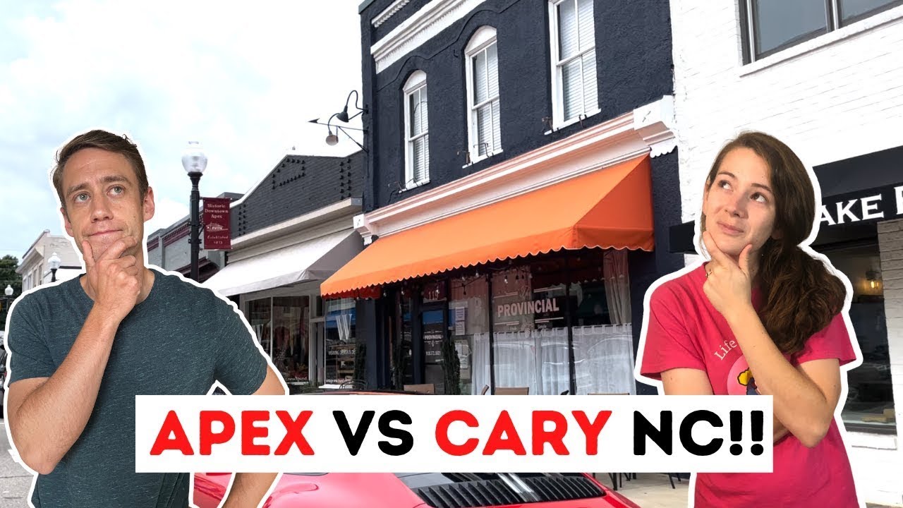 APEX NC vs. CARY NC!! Which town in Raleigh-Durham North Carolina is BEST for you!