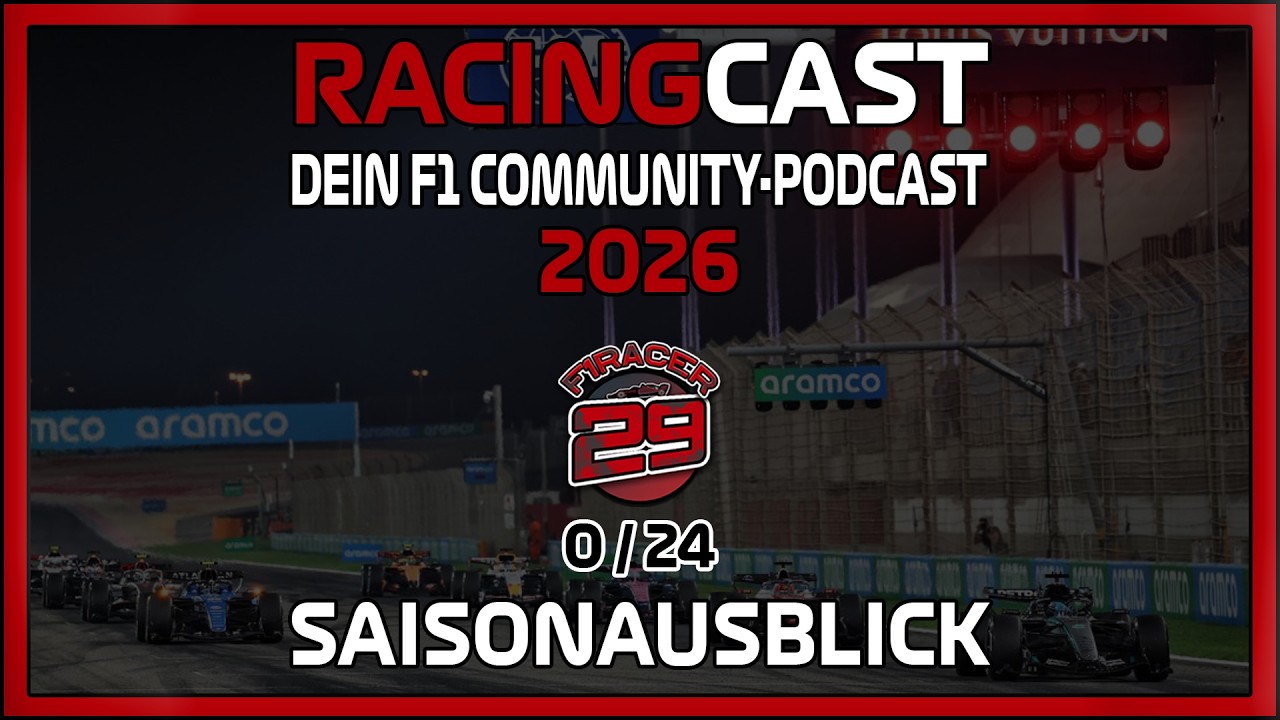 UNSER SAISONAUSBLICK 2026 | RACINGcast - Dein F1 Community-Podcast