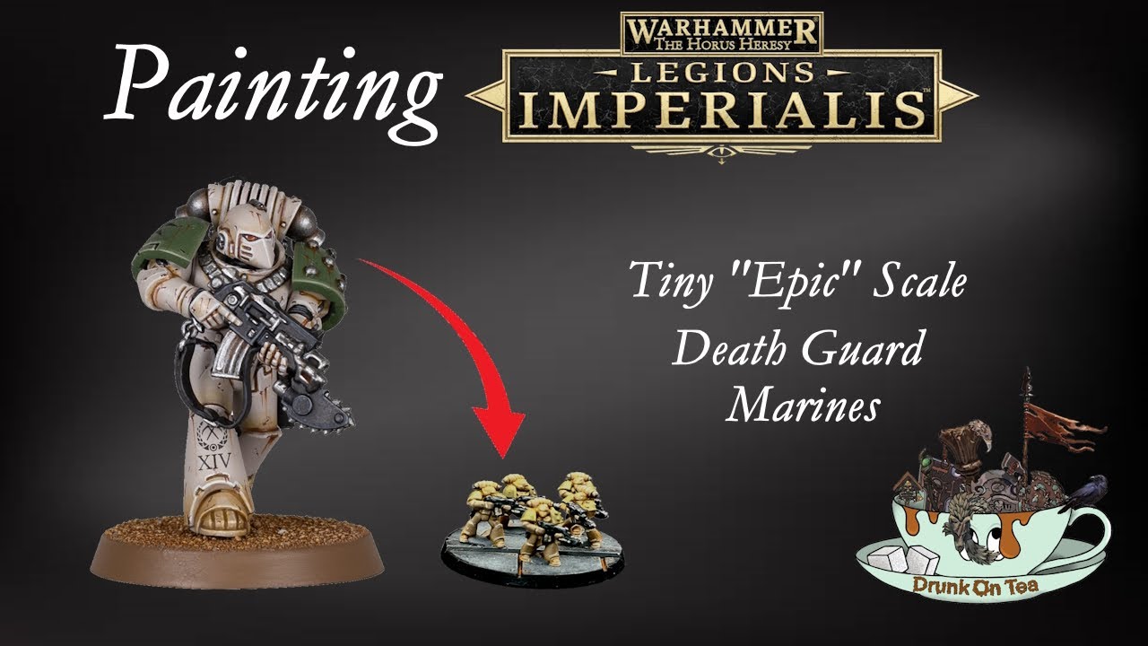 Painting Tiny Space Marines - Legions Imperialis