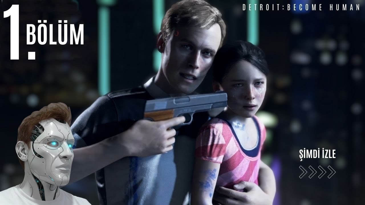Bu Kararı Oyuncuların %74’ü Vermedi… | Detroit: Become Human – Rehine #1