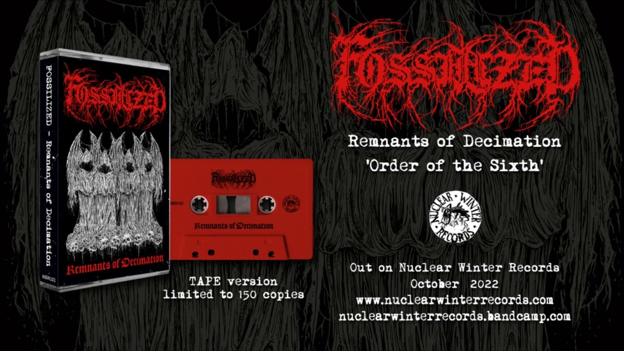 FOSSILIZED (USA) - 'Remnants of Decimation' (Official audio)