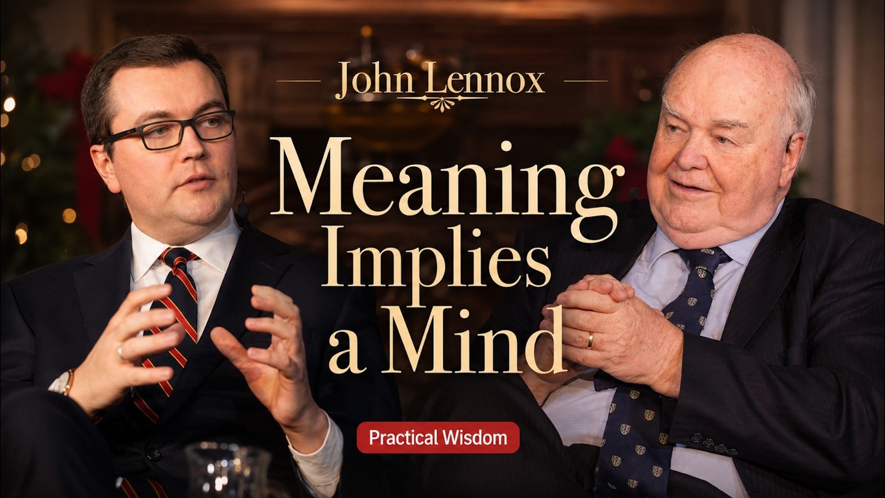 John Lennox: Science DOESN'T Explain What You Think It Does (Brilliant Insights!)